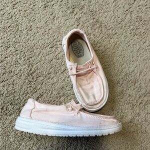 Hey Dude Light Pink Slip-On Shoes